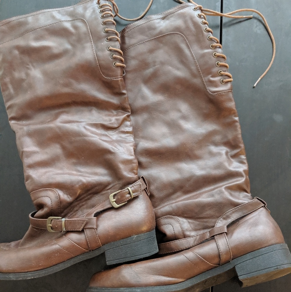 Tall Brown Boots